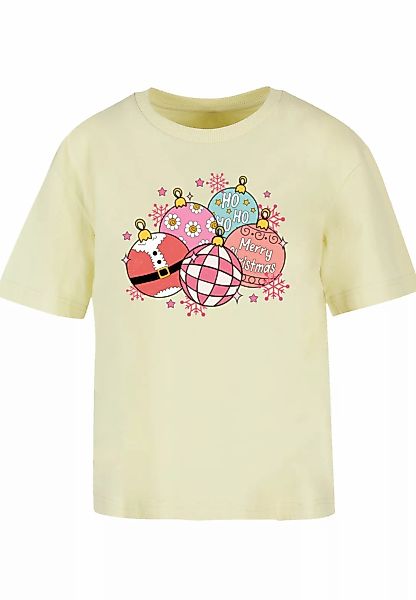 F4NT4STIC T-Shirt "Pink Cute Weihnachten Tree Balls", Premium Qualität, Wei günstig online kaufen