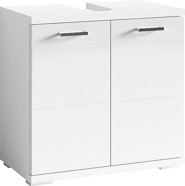 byLIVING Waschbeckenunterschrank Nebraska Breite 60 cm, mit Hochglanzlackie günstig online kaufen