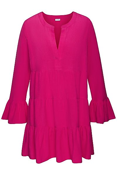 LASCANA Longbluse, mit modischen Volants günstig online kaufen