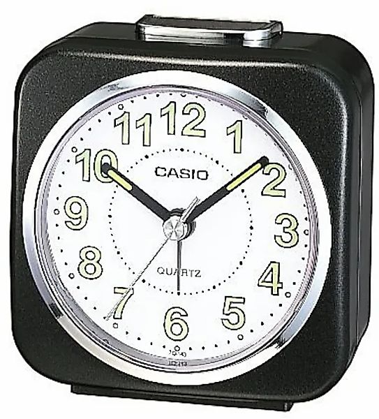 CASIO Quarzwecker »TQ-143S-1EF«, Wecker, Reisewecker, Beleuchtung, Schlafzi günstig online kaufen