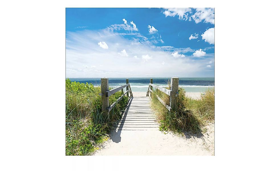 Glasbild 30x30 cm  At the Beach - 30 cm - 30 cm - Sconto günstig online kaufen