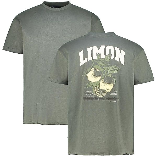 North T-Shirt mit Rückenprint Farbe grün Größe: 5XL günstig online kaufen