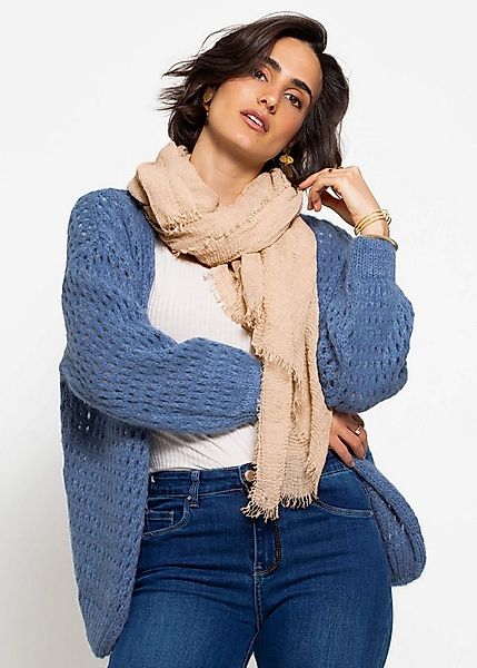 SASSYCLASSY Schal Musselin Schal für Damen, Weicher Schal aus Viskose mit a günstig online kaufen