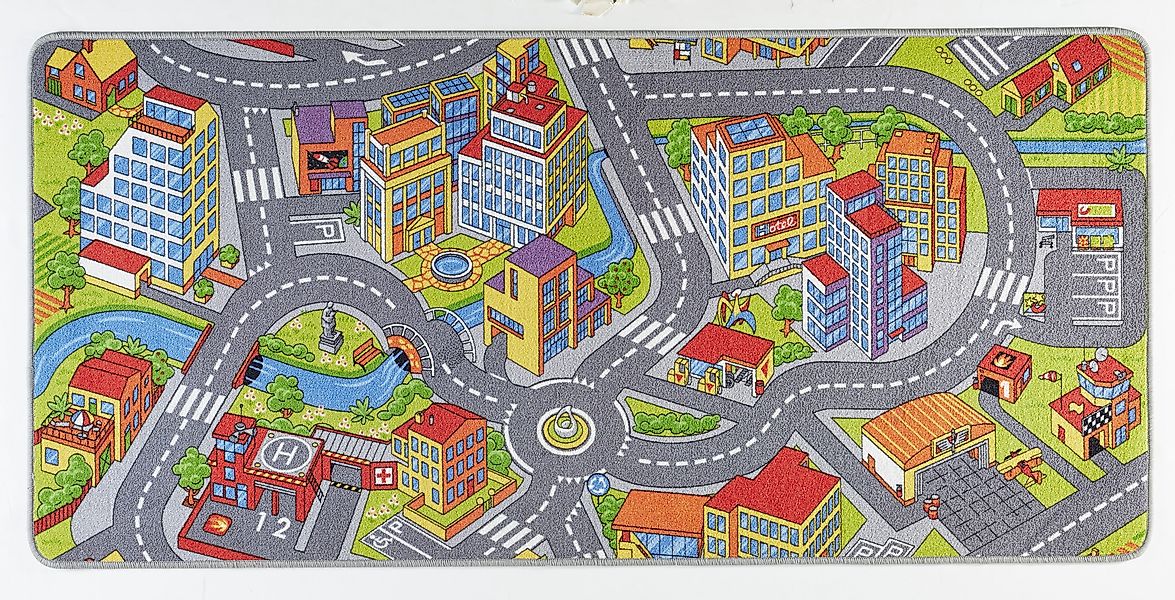 HANSE Home Kinderteppich Smart City, rechteckig, günstig online kaufen