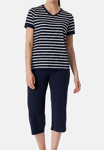 Schiesser Pyjama Casual Essentials (Set, 2 günstig online kaufen