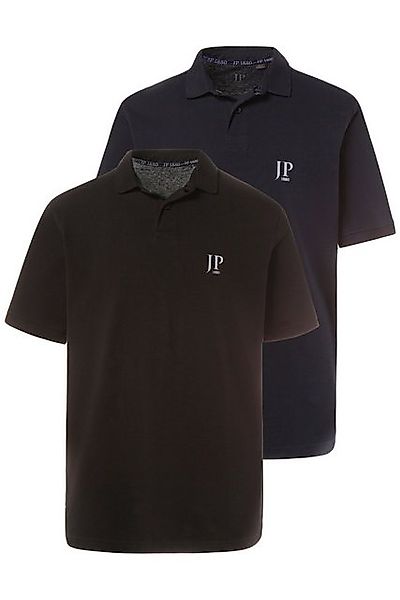 JP1880 Poloshirt Poloshirts Basic 2er-Pack Piqué gekämmte Baumwolle (2-tlg) günstig online kaufen