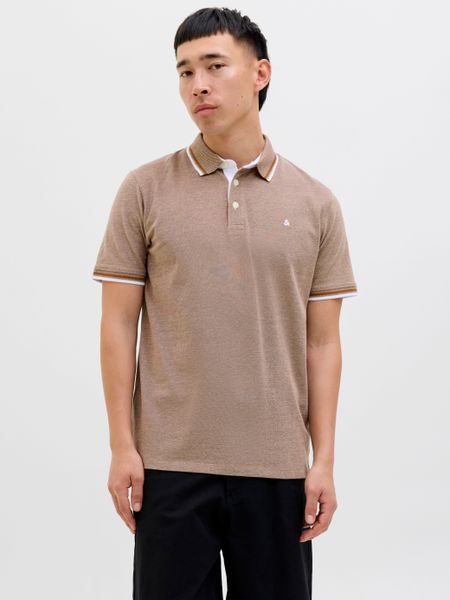 Jack & Jones Poloshirt "JJEPAULOS POLO SS NOOS" mit Logo Stickerei günstig online kaufen