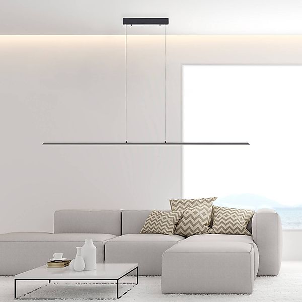 LED-Hängeleuchte PURE Lite, graphite, 160 cm, CCT, dimmbar günstig online kaufen