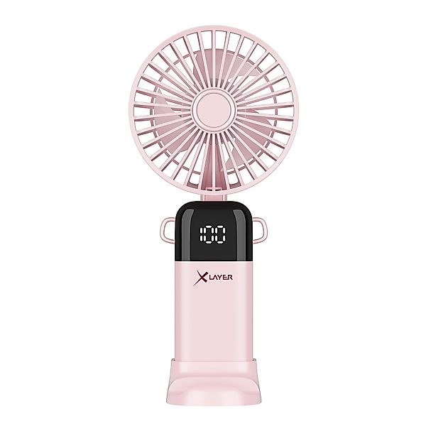 XLAYER Handventilator Handventilator klappbar/wiederaufladbar mit Smartphon günstig online kaufen