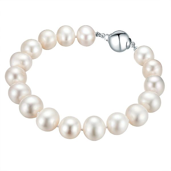 Valero Pearls Perlenarmband silber, mit Süßwasser-Zuchtperlen günstig online kaufen