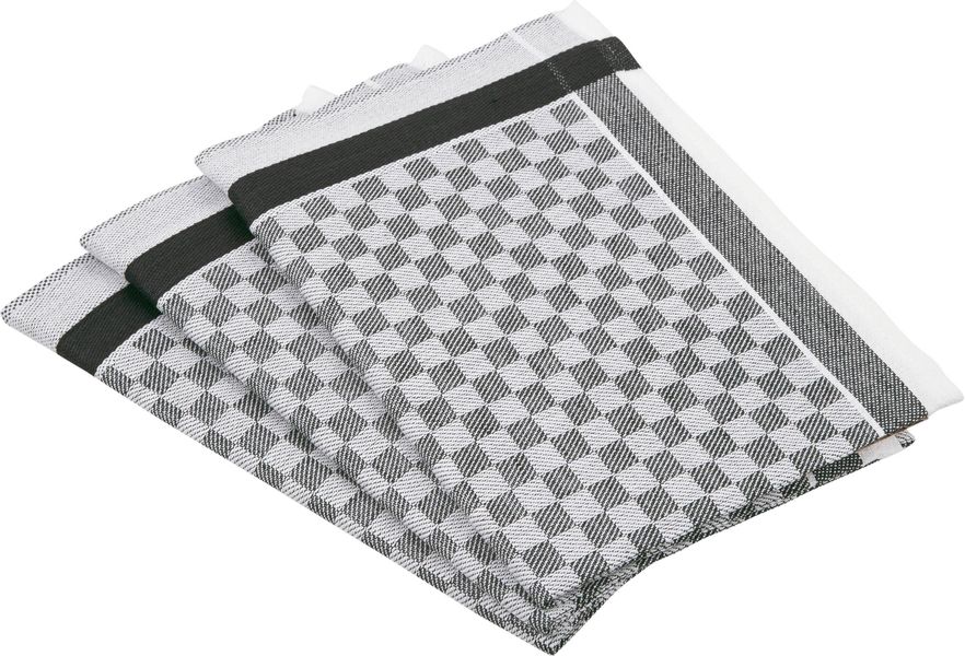 ROSS Geschirrtuch Exclusiv, (Set, 3-tlg), Karofond, günstig online kaufen