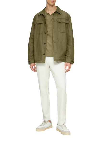 s.Oliver Poloshirt mit Strick Muster günstig online kaufen