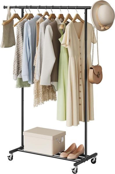 EUGAD Kleiderständer, (1 St), auf Rollen, günstig online kaufen