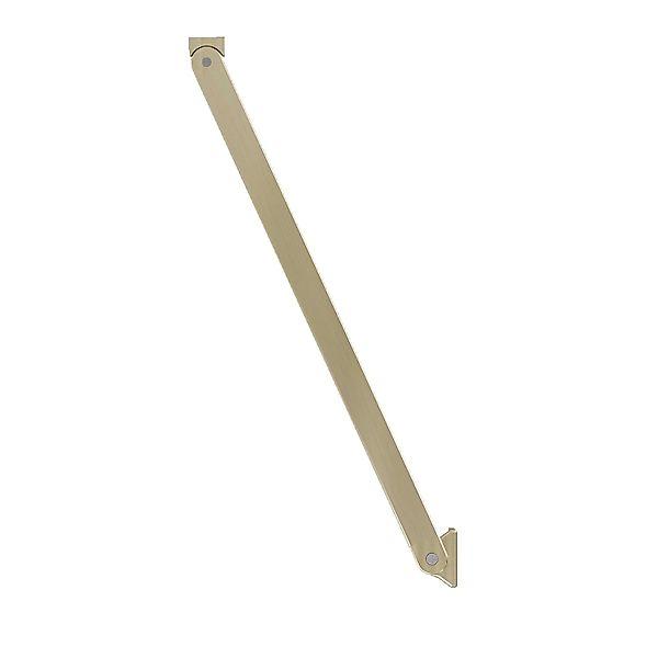 Duschparadies 50cm Stabilisator Für 6-8mm Glas Walk In Dusche Gold Gebürste günstig online kaufen