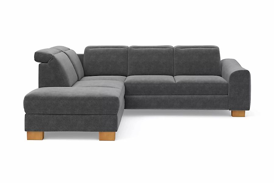 Home affaire Ecksofa »Dundee L-Form«, wahlweise mit Kopfteilverstellung und günstig online kaufen
