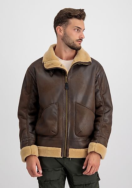 Alpha Industries Lederjacke "B-3 Arctic" günstig online kaufen