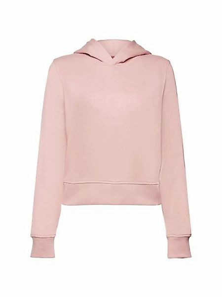 Esprit Sweatshirt Hoodie mit Logostickerei, Bio-Baumwolle (1-tlg) günstig online kaufen