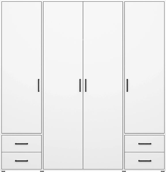 rauch Drehtürenschrank "Kleiderschrank Schrank Garderobe Wäscheschrank VOYA günstig online kaufen