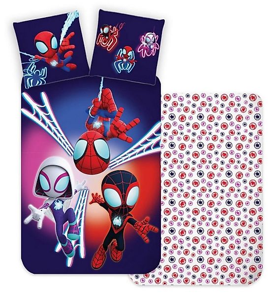 BrandMac Bettwäsche Marvel Spidey & Super-Freunde - Wende-Bettwäsche-Set, 1 günstig online kaufen
