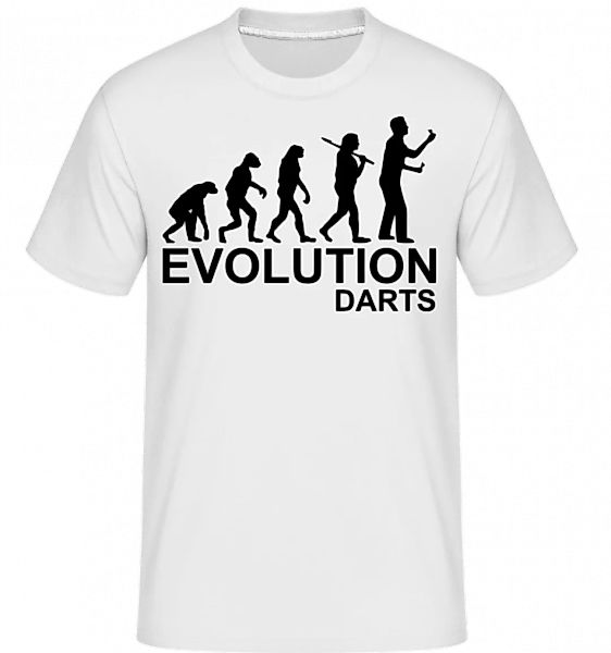 Darts Of Evolution · Shirtinator Männer T-Shirt günstig online kaufen