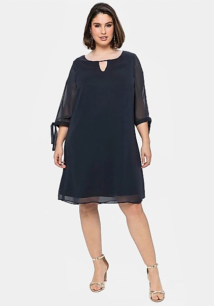 Sheego Chiffonkleid "Chiffonkleid" günstig online kaufen