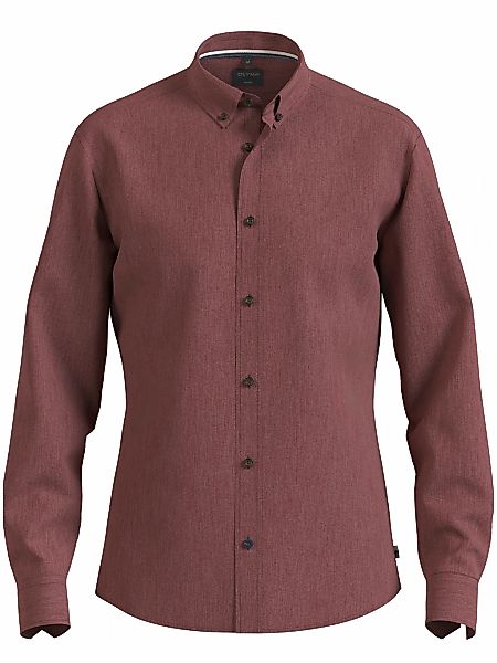 OLYMP Langarmhemd, Button-down-Kragen, regular fit, casual günstig online kaufen