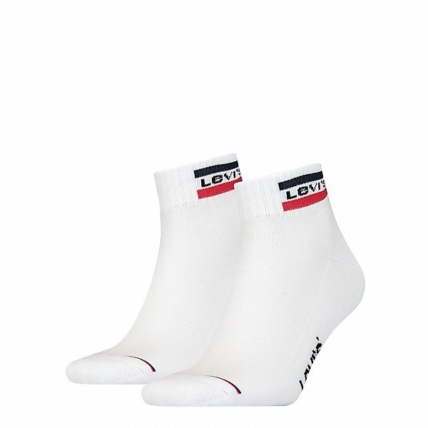 Levis Kurzsocken "LEVIS MID CUT SPRTWR LOGO" 2 Paar, weicher Cotton-Mix, el günstig online kaufen