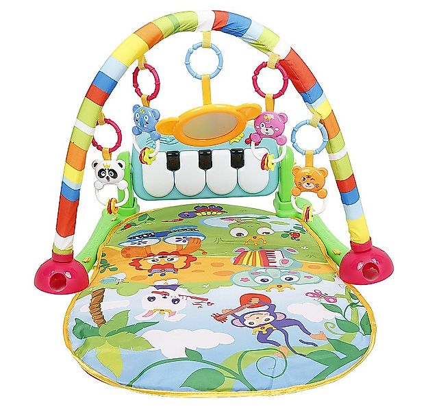 JEOBEST Spielbogen Baby Piano Spieldecke/Spielmatte mit Spielbogen, Mit 5 a günstig online kaufen