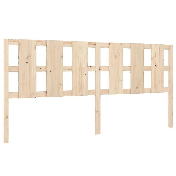 vidaXL Bett-Kopfteil 205,5x4x100 cm Massivholz Kiefer 818010 günstig online kaufen