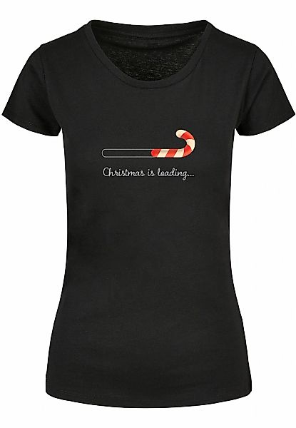 Merchcode T-Shirt "Merchcode Damen Ladies Christmas Loading Basic Tee" 1 St günstig online kaufen
