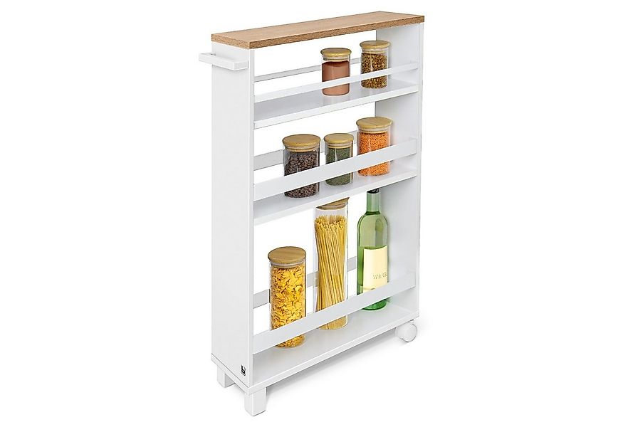 bomoe Regalwagen Hylla, Nischenwagen als Badregal oder Gewürzregal günstig online kaufen