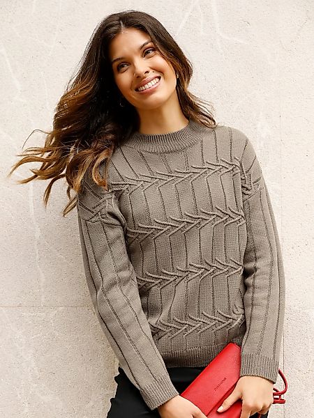 Classic Basics Stehkragenpullover "Langarm-Pullover" günstig online kaufen