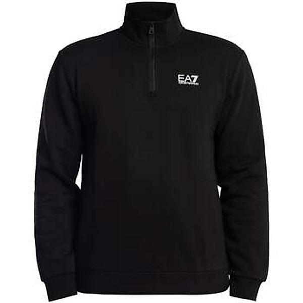 Emporio Armani EA7  Sweatshirt Sweatshirt mit 1/4-Reißverschluss und Logo a günstig online kaufen
