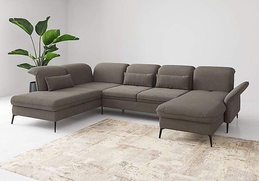 sit&more Wohnlandschaft »Emely, inkl. Sitztiefenverstellung« wahlweise mit günstig online kaufen