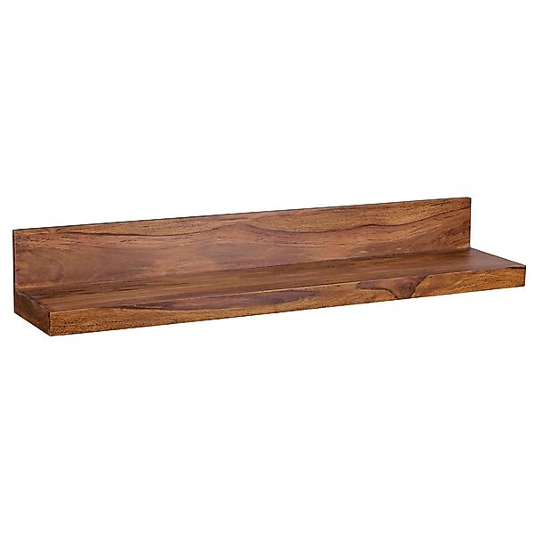 furnicato Regal Wandregal MUMBAI Massiv-Holz Mango, günstig online kaufen