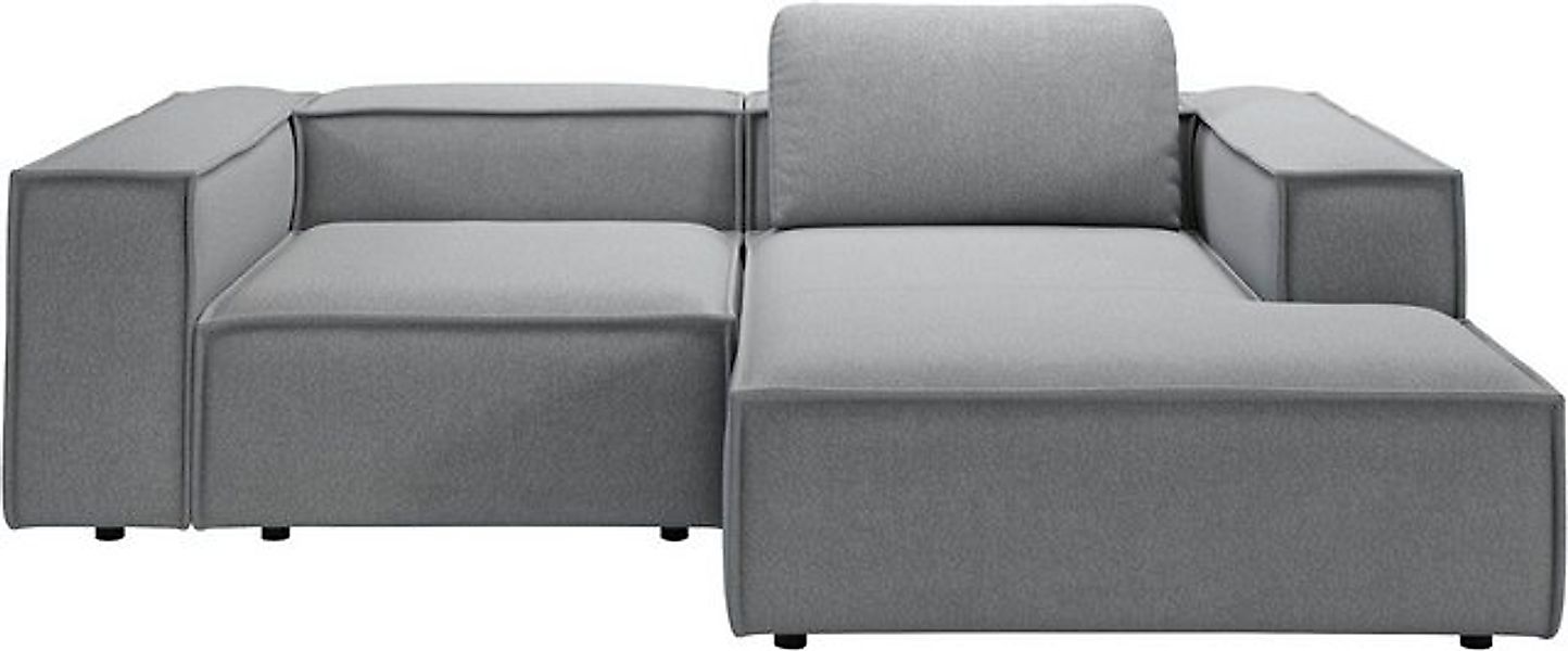 Places of Style Ecksofa "Watertown, kompakte L-Form, 246 cm breite für klei günstig online kaufen