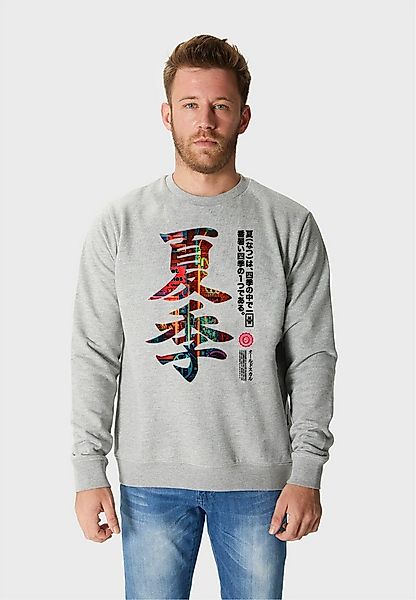 Oldskull Sweatshirt Asian Kanji Street (1-tlg) mit coolem Print günstig online kaufen