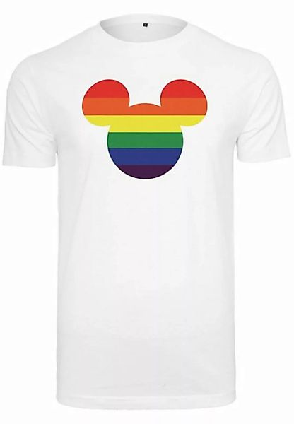 Merchcode Kurzarmshirt Herren Mickey Mouse Rainbow Pride Tee (1-tlg) günstig online kaufen