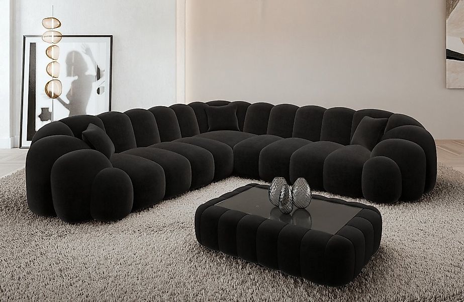Sofa Dreams Ecksofa Rajada L Form Couch, 4-Sitzer, Design, Eckcouch, Stoffb günstig online kaufen