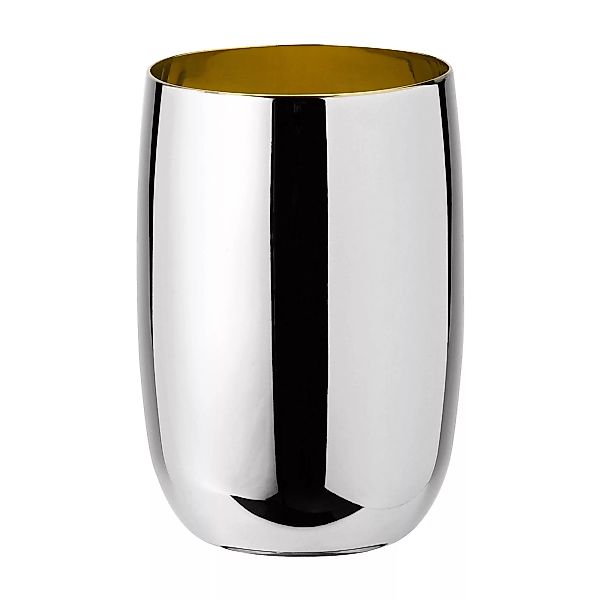 Stelton - Foster Wasserglas - edelstahl/gold/poliert/H 10cm, Ø 7cm günstig online kaufen