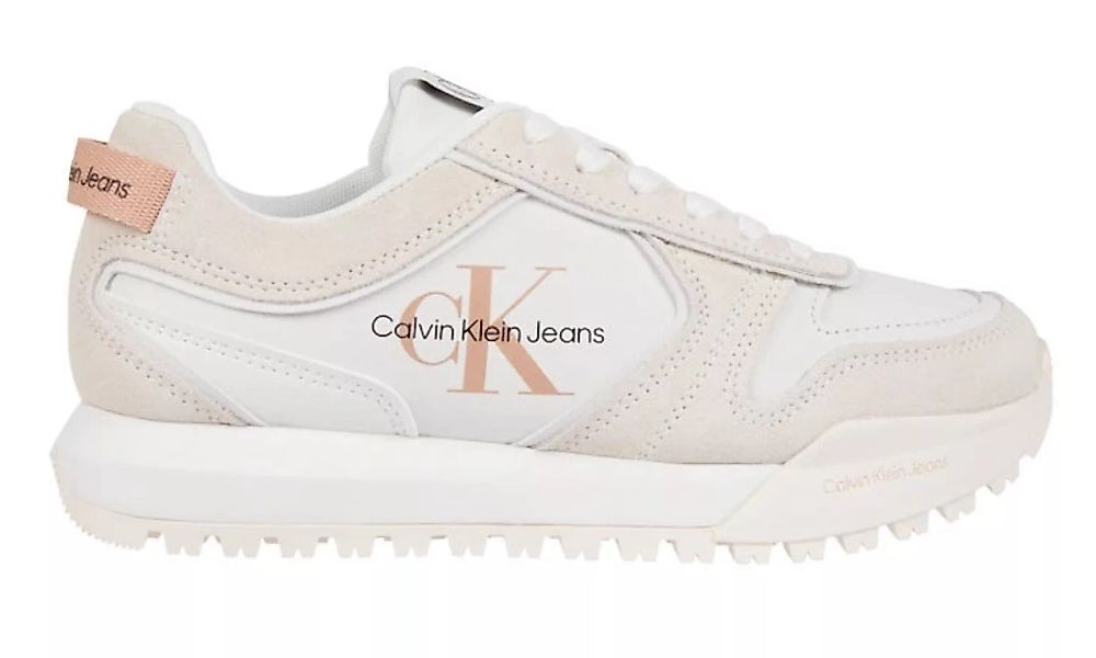 Calvin Klein Jeans Sneaker "TOOTHY RUNNER IRREGULAR LINES W", mit seitliche günstig online kaufen