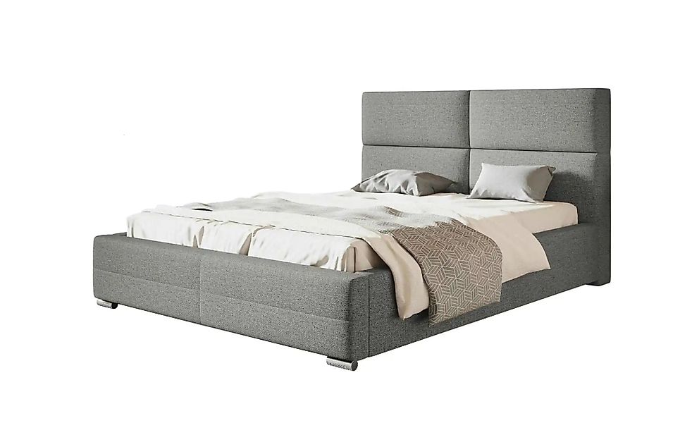 Polsterbett mit Stauraum Sale ¦ grau ¦ Maße (cm): H: 104 Betten > Polsterbe günstig online kaufen