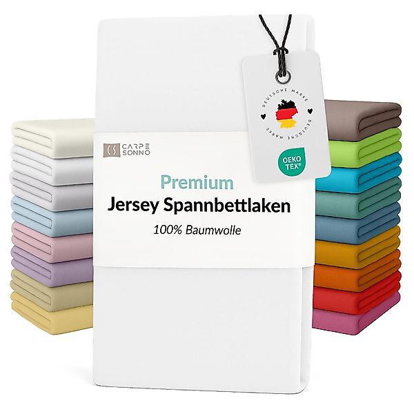 Carpe Sonno Spannbettlaken Jersey Bettlaken 90x200 günstig online kaufen