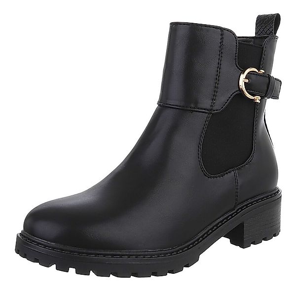 Ital-Design Stylischer Damen-Stiefel mit Komfort und günstig online kaufen