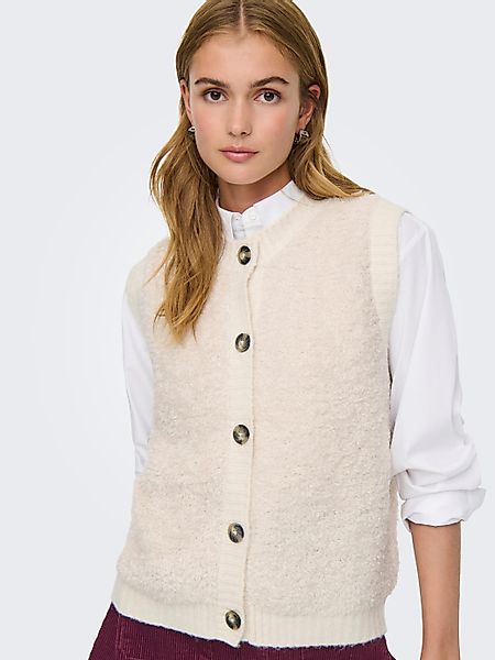 JDY Strickweste JDYEIRA LIFE S/L O-NECK günstig online kaufen