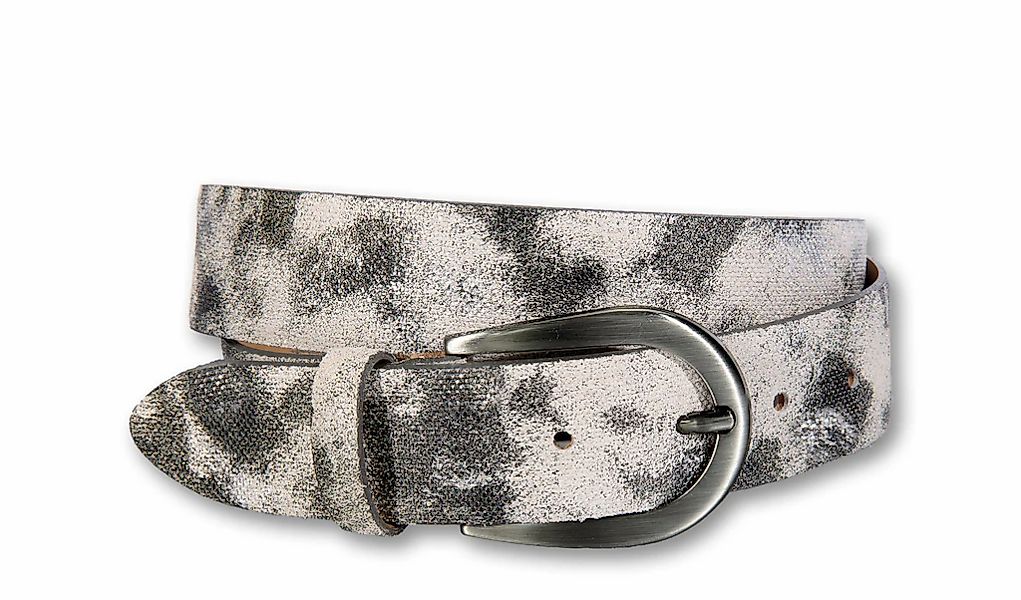 Silbergift Ledergürtel "Ledergürtel im vielseitig kombinierbarem Camouflage günstig online kaufen