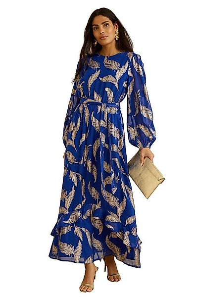 Love & Roses Maxikleid Love & Roses EID Maxikleid mit Rundhalsausschnitt (1 günstig online kaufen