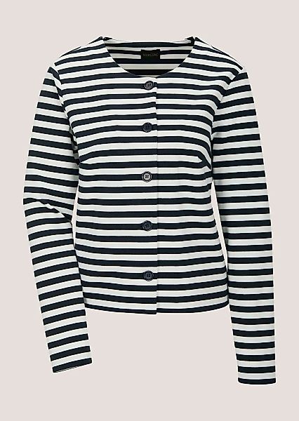 MADELEINE Langarmshirt "Shirtblazer Maritimer Blazer im Streifenlook, Langa günstig online kaufen
