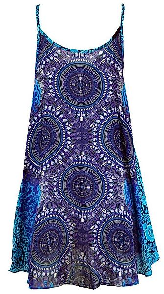Guru-Shop Midikleid Boho Dashiki Minikleid, Trägerkleid,.. alternative Bekl günstig online kaufen