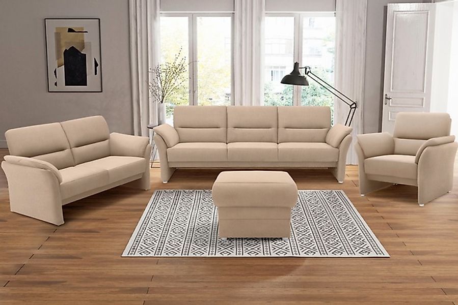 DOMO collection 2-Sitzer "Pina, schmale Armlehnen, mit Federkern, kompakt & günstig online kaufen